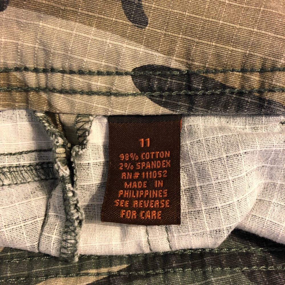 Vanilla Star Jeans Camo Mini Skirt - Picture 7 of 8